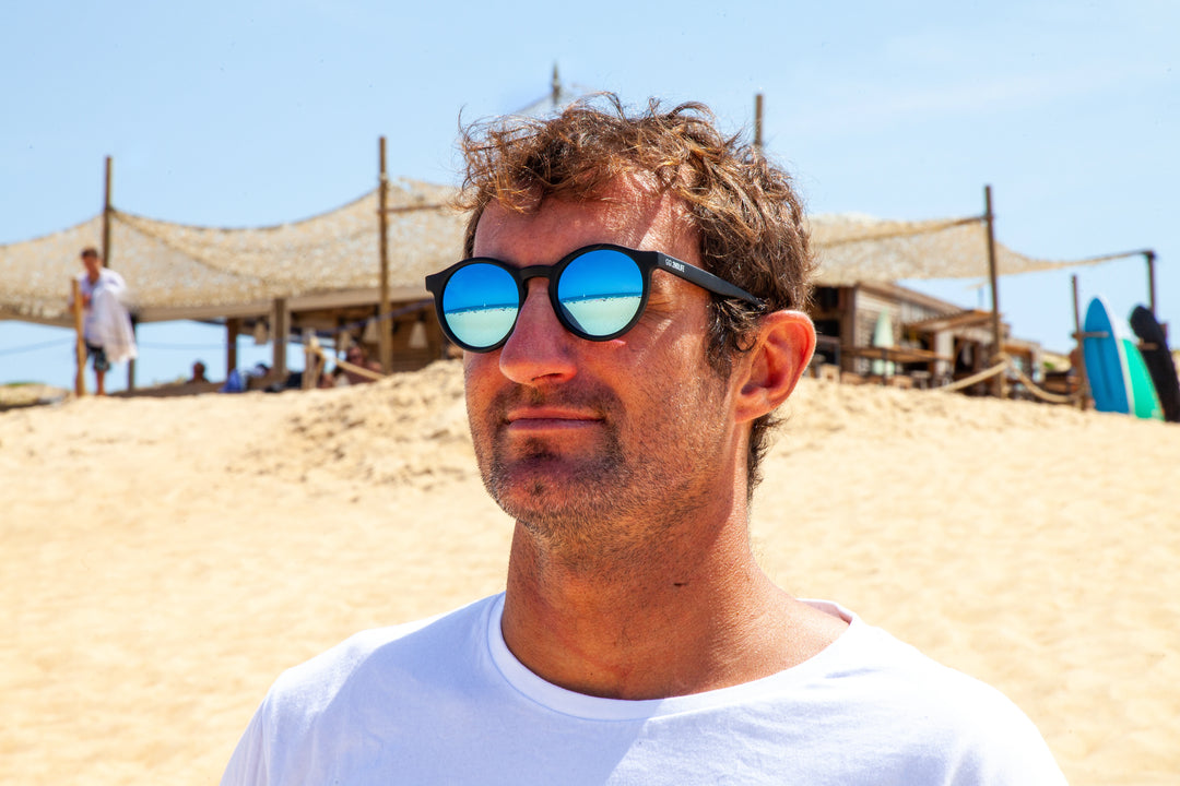 Socoa Cristal 2NDLIFE portées par Joan Duru – lunettes de soleil polarisées pour océan et activités outdoor